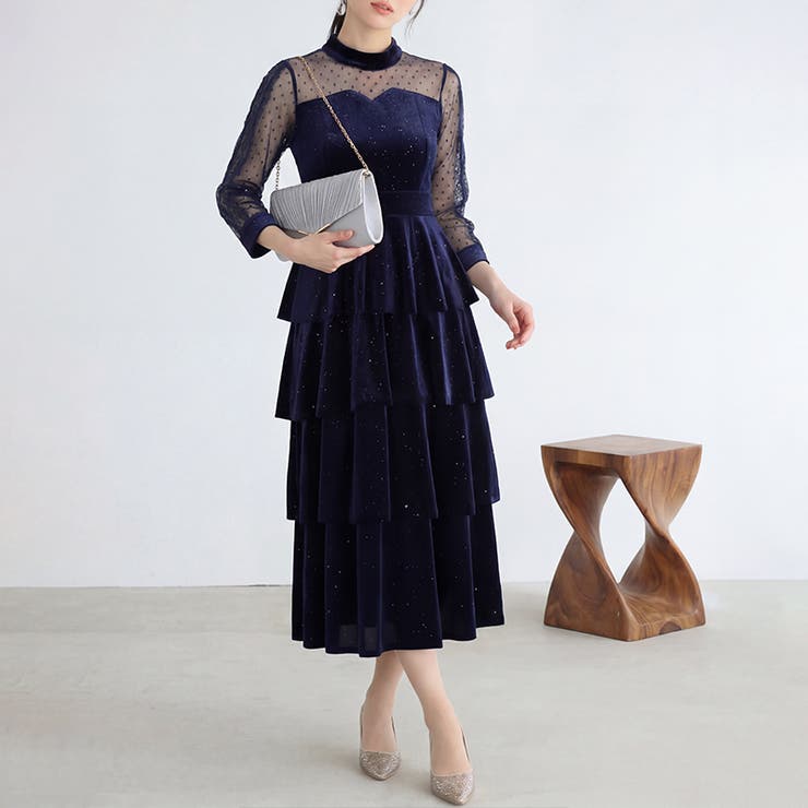 1つで3役、気品漂うサテンプリーツバッグ パーティーバッグ 結婚式 | COCOMOMO | 詳細画像12 