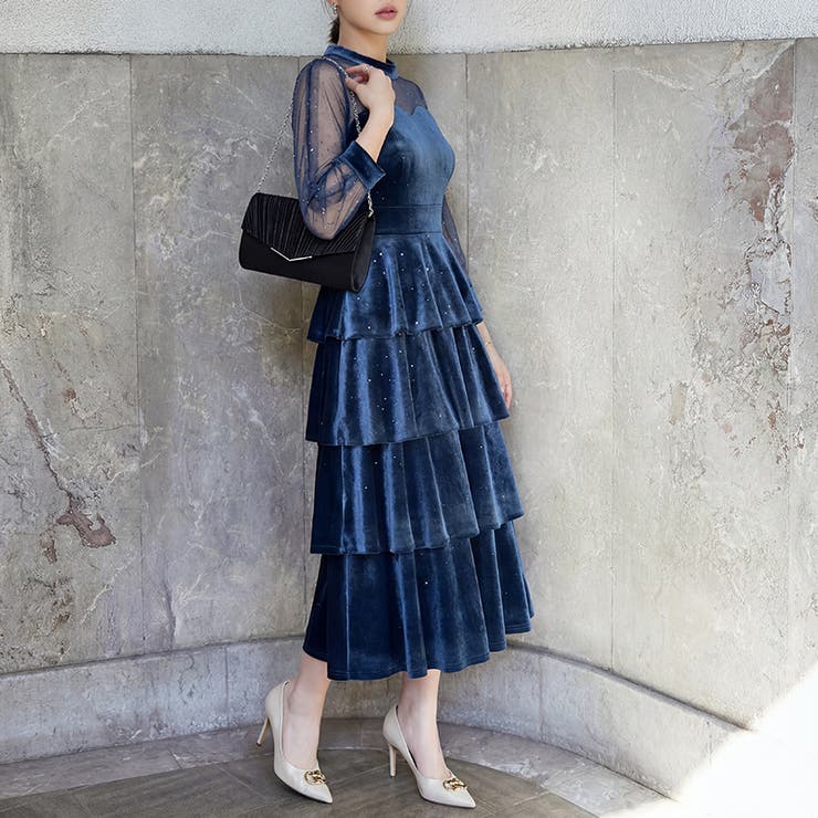 1つで3役、気品漂うサテンプリーツバッグ パーティーバッグ 結婚式 | COCOMOMO | 詳細画像8 