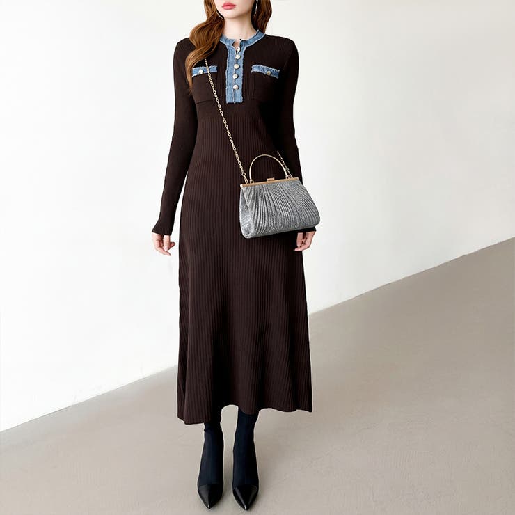 上品リッチな存在感。2wayプリーツパーティーバッグ パーティーバッグ | COCOMOMO | 詳細画像26 