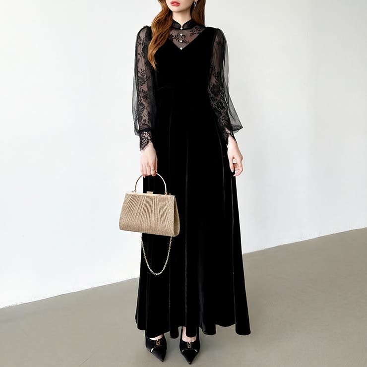 上品リッチな存在感。2wayプリーツパーティーバッグ パーティーバッグ | COCOMOMO | 詳細画像8 