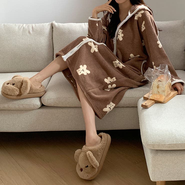 見てるだけでほっこり。もこもこワンちゃんルームシューズ ルームシューズ スリッパ | COCOMOMO | 詳細画像18 