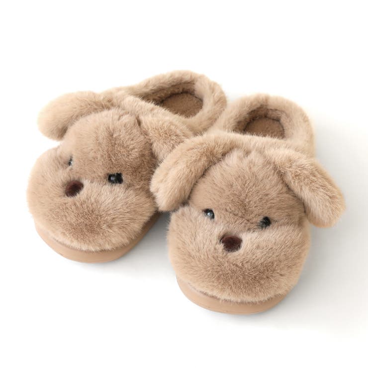 見てるだけでほっこり。もこもこワンちゃんルームシューズ ルームシューズ スリッパ | COCOMOMO | 詳細画像25 