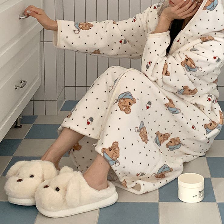 見てるだけでほっこり。もこもこワンちゃんルームシューズ ルームシューズ スリッパ | COCOMOMO | 詳細画像8 