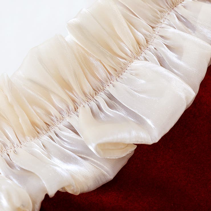 しなやかに艶めく、オフショルベロアドレス パーティードレス ベロアドレス | COCOMOMO | 詳細画像15 