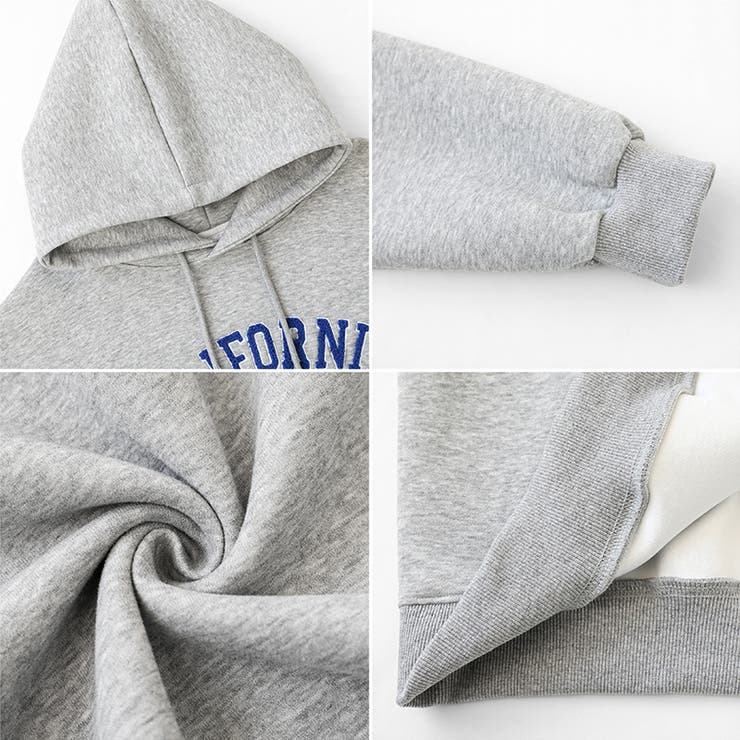 着るだけで今っぽい、デイリーに使えるカレッジロゴパーカー オーバーサイズ パーカー | COCOMOMO | 詳細画像61 