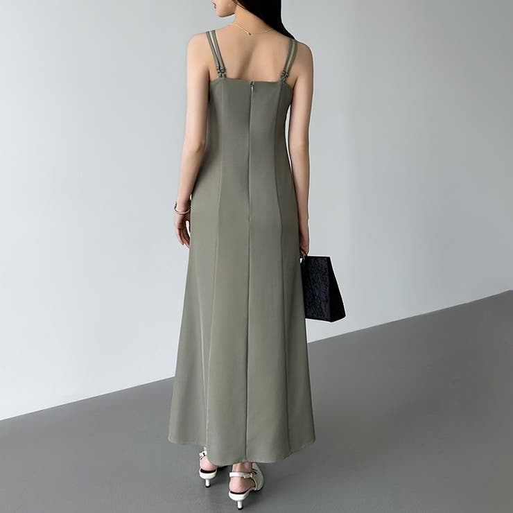 シアー×チュールの3点セットドレス パーティードレス 結婚式 | COCOMOMO | 詳細画像14 