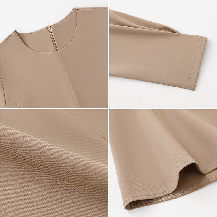 ベルト付きペプラムブラウス ブラウス ペプラムトップス | COCOMOMO | 詳細画像17 