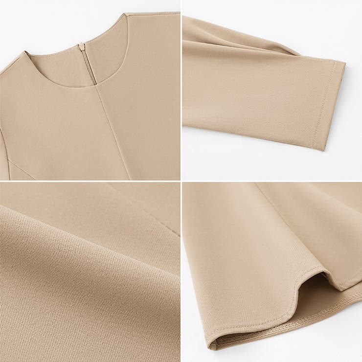 ベルト付きペプラムブラウス ブラウス ペプラムトップス | COCOMOMO | 詳細画像30 