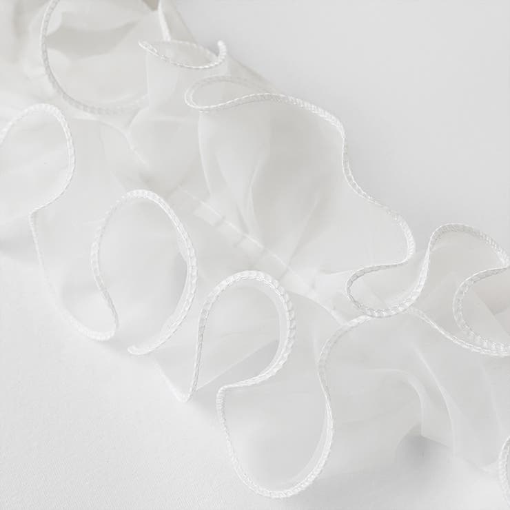 着るだけで華やぐチュールフリルトップス チュール フリル | COCOMOMO | 詳細画像20 