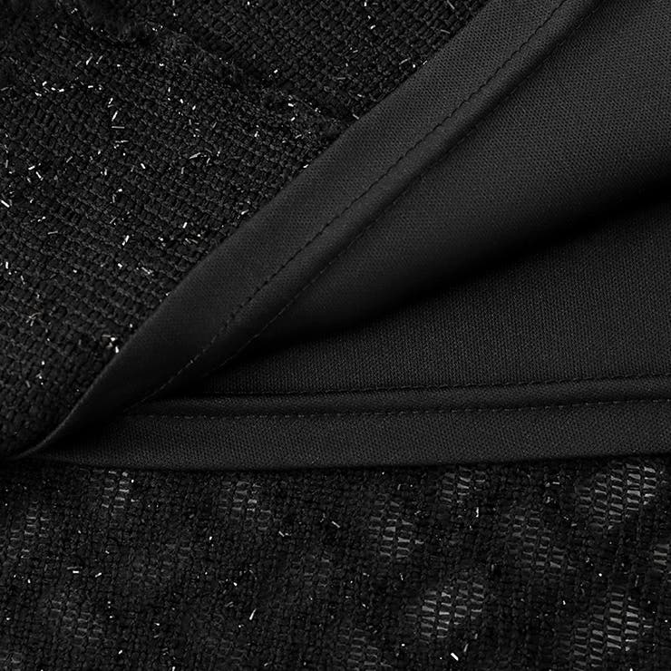 視線を集めるちょい甘×ちょい色気 パーティードレス ミニドレス | COCOMOMO | 詳細画像16 