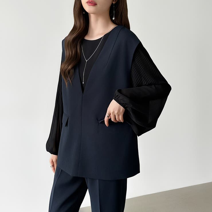 フォーマルを更新する、ジレセットアップ セットアップ セレモニー | COCOMOMO | 詳細画像16 