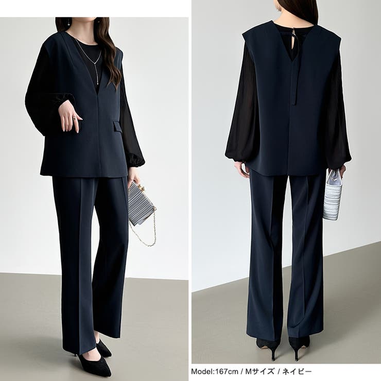 フォーマルを更新する、ジレセットアップ セットアップ セレモニー | COCOMOMO | 詳細画像19 