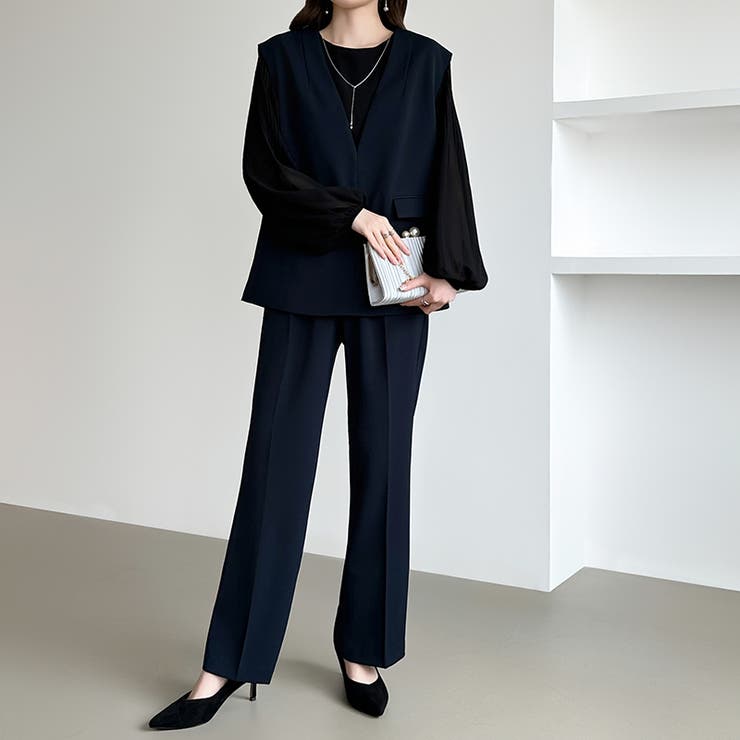 フォーマルを更新する、ジレセットアップ セットアップ セレモニー | COCOMOMO | 詳細画像21 