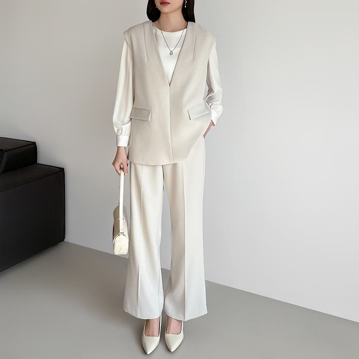 フォーマルを更新する、ジレセットアップ セットアップ セレモニー | COCOMOMO | 詳細画像4 