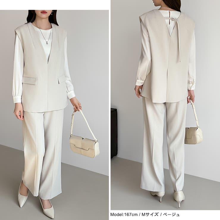 フォーマルを更新する、ジレセットアップ セットアップ セレモニー | COCOMOMO | 詳細画像7 