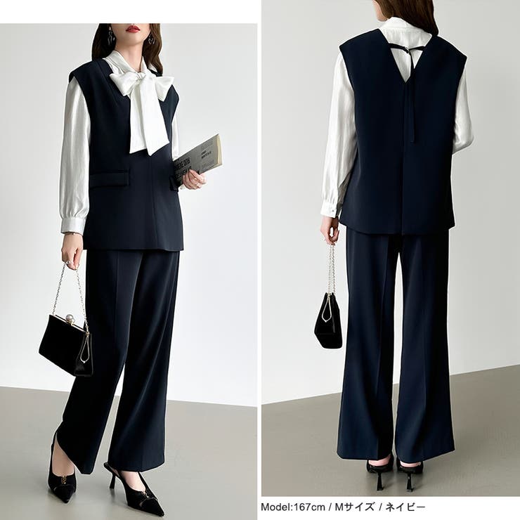 フォーマルを更新する、ジレセットアップ セットアップ セレモニー | COCOMOMO | 詳細画像14 