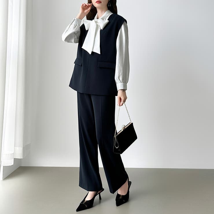 フォーマルを更新する、ジレセットアップ セットアップ セレモニー | COCOMOMO | 詳細画像18 