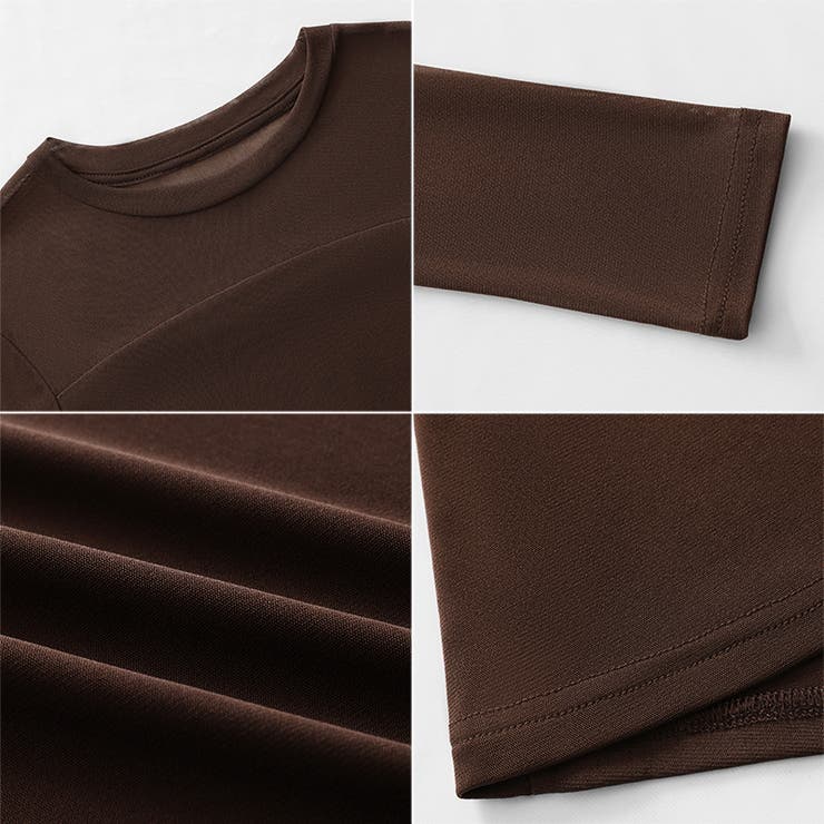 透けすぎない大人シアー。胸元切替シアートップス シアー トップス | COCOMOMO | 詳細画像18 