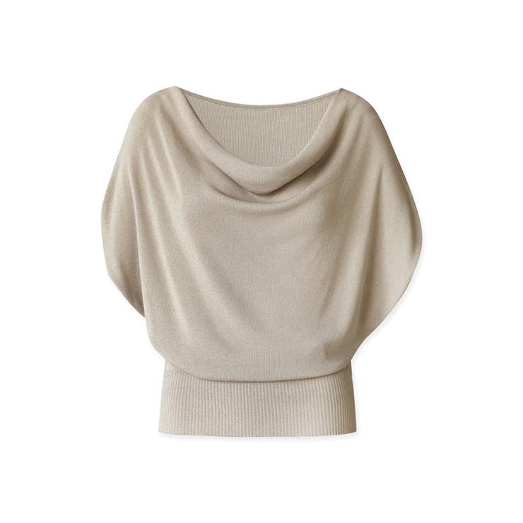 大人が選ぶ涼感ドルマン。 ドレープトップス サマーニット | COCOMOMO | 詳細画像56 