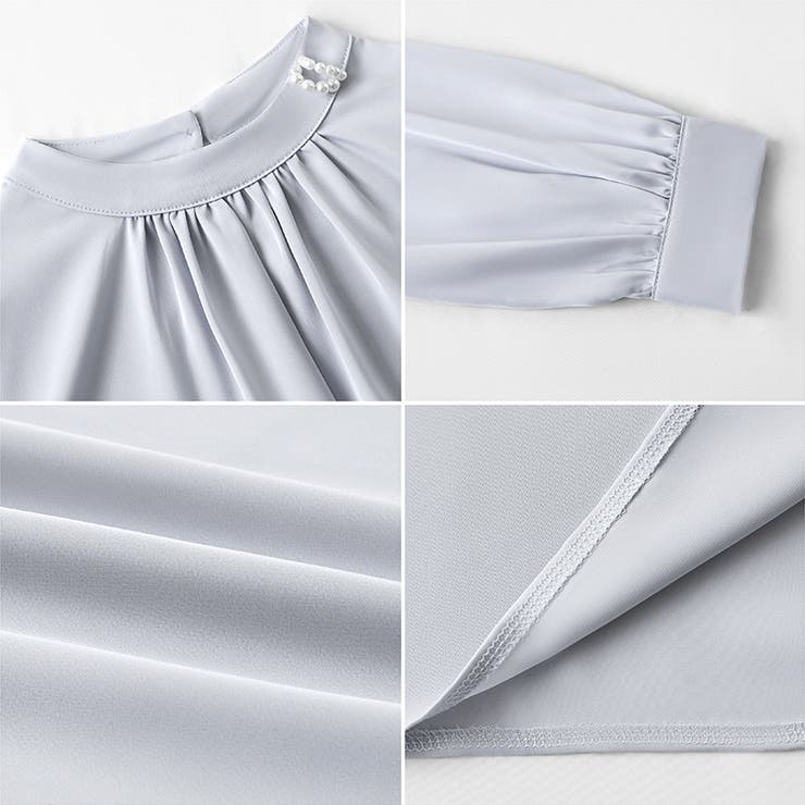 一枚で華やぐ、好印象ブラウス リボンブラウス スカーフ | COCOMOMO | 詳細画像23 