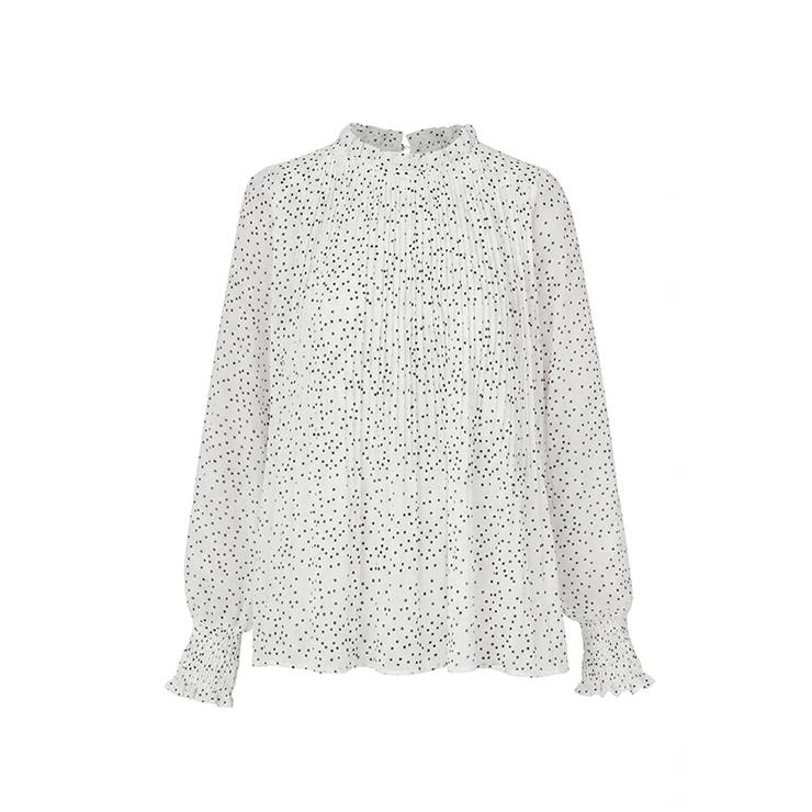 ふわっと軽やかプリーツシアーブラウス シフォンブラウス ブラウス | COCOMOMO | 詳細画像56 