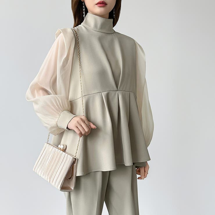 【プリーツ×大粒パールが映える】3wayパーティーバッグ クラッチバッグ パーテ… | COCOMOMO | 詳細画像15 