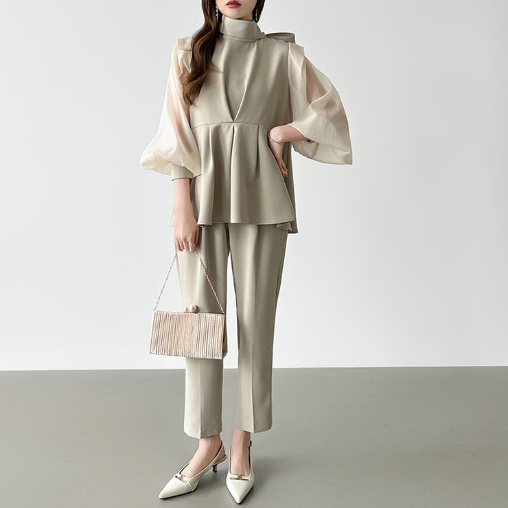 【プリーツ×大粒パールが映える】3wayパーティーバッグ クラッチバッグ パーテ… | COCOMOMO | 詳細画像16 