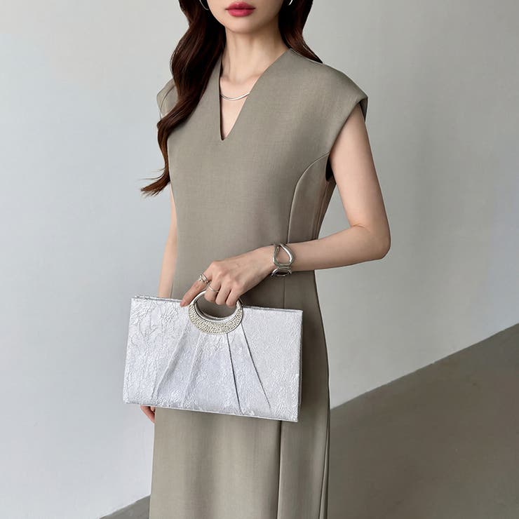 ＼袱紗もスマホもスッポリ！ パーティーバッグ 結婚式バッグ | COCOMOMO | 詳細画像12 