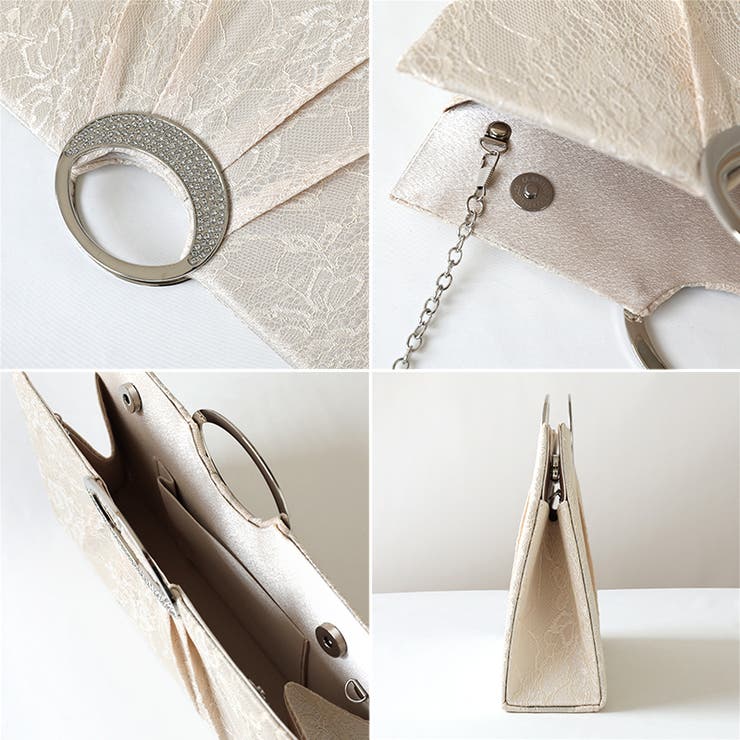 ＼袱紗もスマホもスッポリ！ パーティーバッグ 結婚式バッグ | COCOMOMO | 詳細画像17 