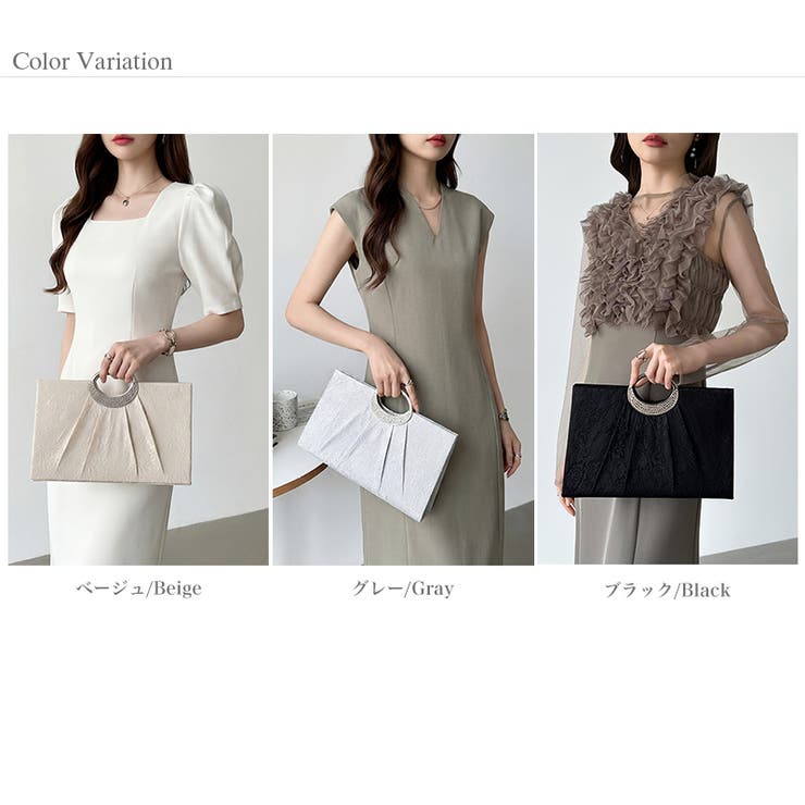 ＼袱紗もスマホもスッポリ！ パーティーバッグ 結婚式バッグ | COCOMOMO | 詳細画像19 