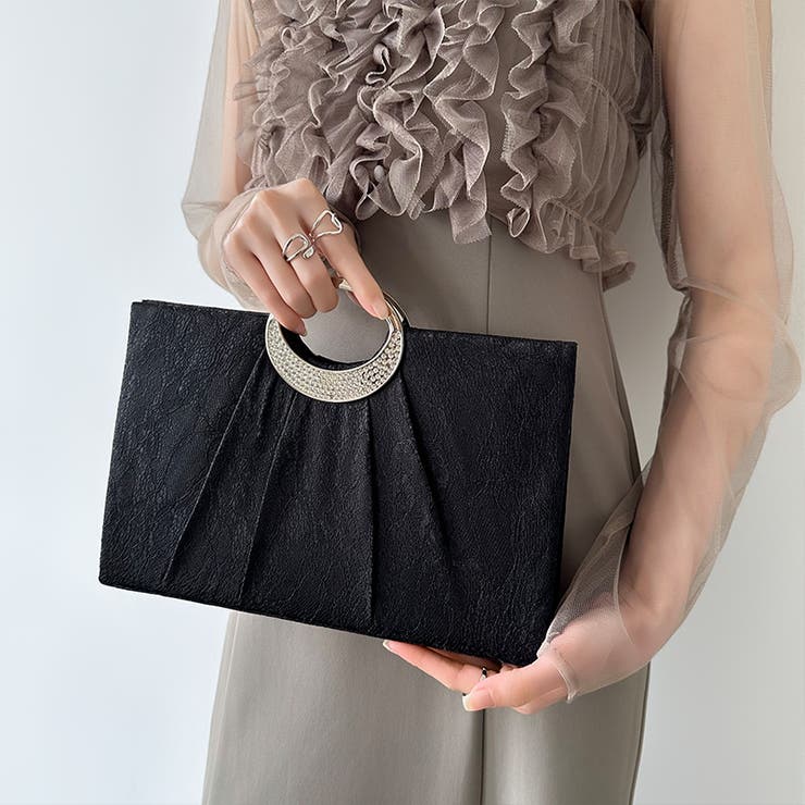 ＼袱紗もスマホもスッポリ！ パーティーバッグ 結婚式バッグ | COCOMOMO | 詳細画像3 