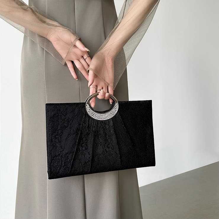 ＼袱紗もスマホもスッポリ！ パーティーバッグ 結婚式バッグ | COCOMOMO | 詳細画像5 