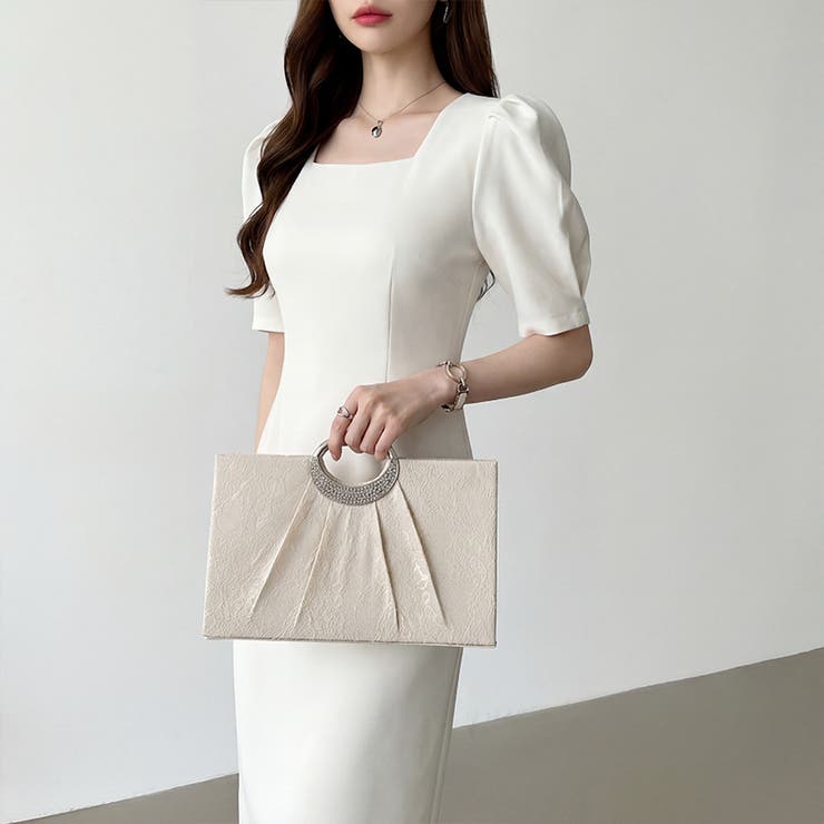 ＼袱紗もスマホもスッポリ！ パーティーバッグ 結婚式バッグ | COCOMOMO | 詳細画像8 