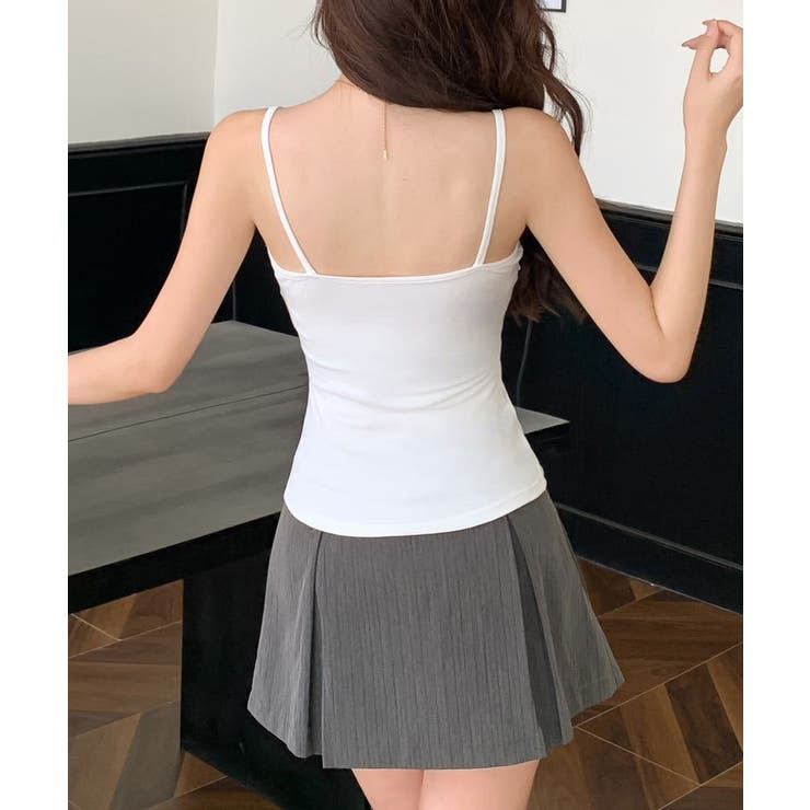 レーストリムカップ付きキャミソール レースキャミソール カップ付き | COCOMOMO | 詳細画像9 