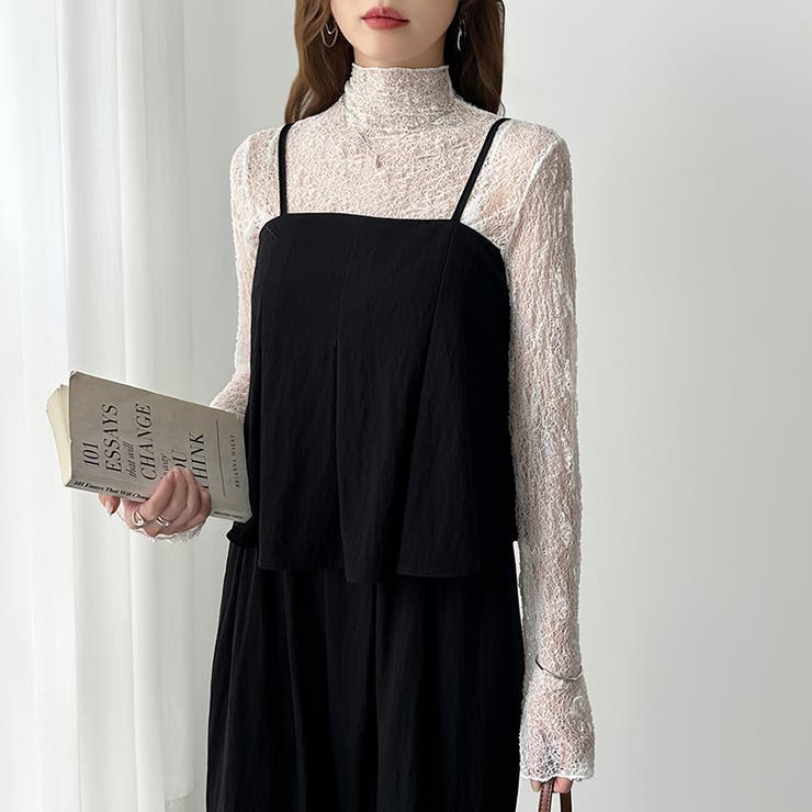 [一枚で旬顔レイヤード]ペプラムキャミセットアップ キャミソール セットアップ | COCOMOMO | 詳細画像38 