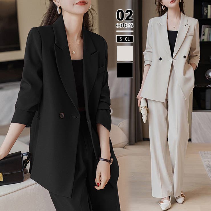 フォーマルにもオフィスにも着回せる セットアップ セレモニースーツ | COCOMOMO | 詳細画像1 