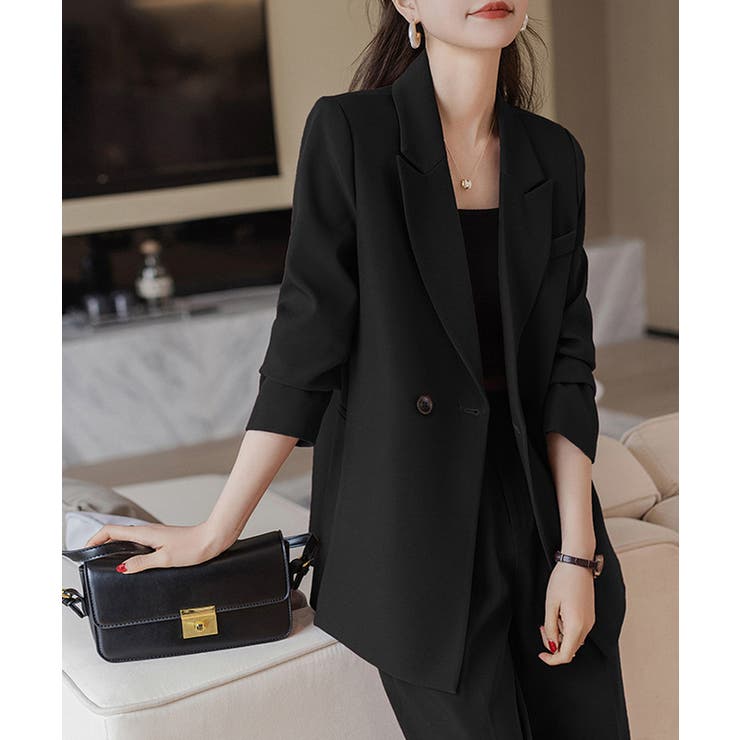 フォーマルにもオフィスにも着回せる セットアップ セレモニースーツ | COCOMOMO | 詳細画像11 