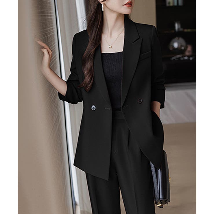 フォーマルにもオフィスにも着回せる セットアップ セレモニースーツ | COCOMOMO | 詳細画像13 