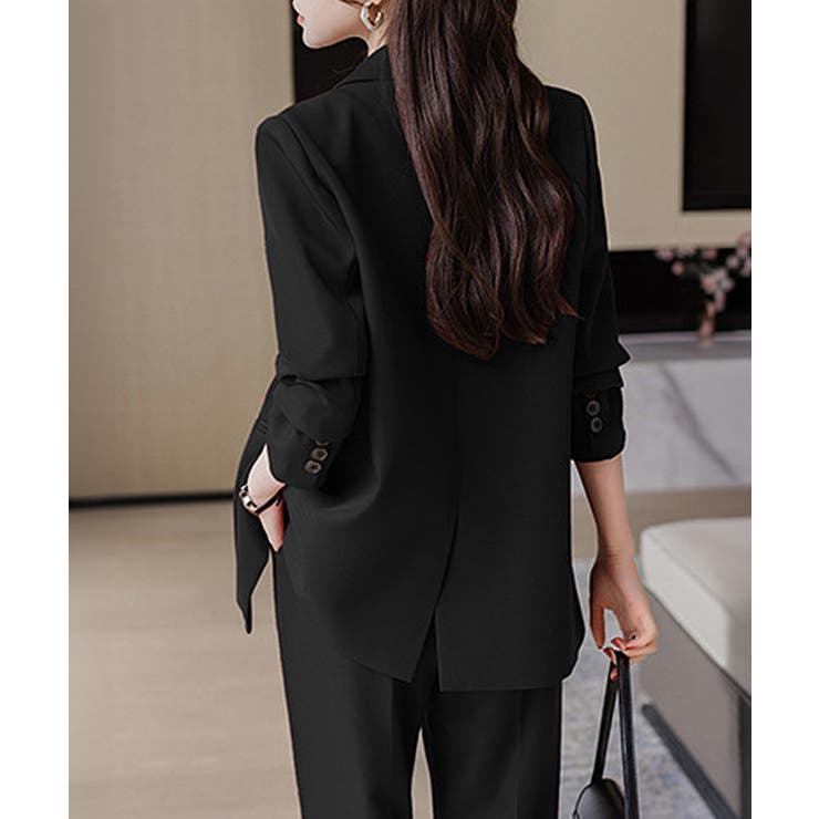 フォーマルにもオフィスにも着回せる セットアップ セレモニースーツ | COCOMOMO | 詳細画像14 