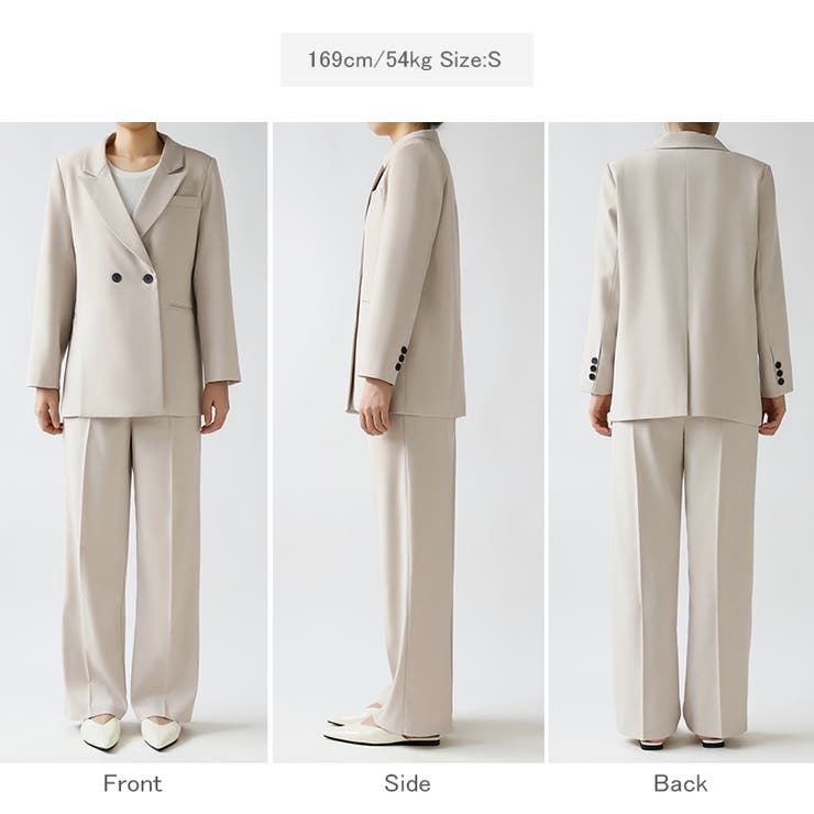 フォーマルにもオフィスにも着回せる セットアップ セレモニースーツ | COCOMOMO | 詳細画像18 