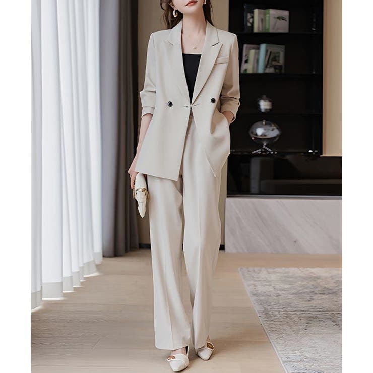 フォーマルにもオフィスにも着回せる セットアップ セレモニースーツ | COCOMOMO | 詳細画像5 