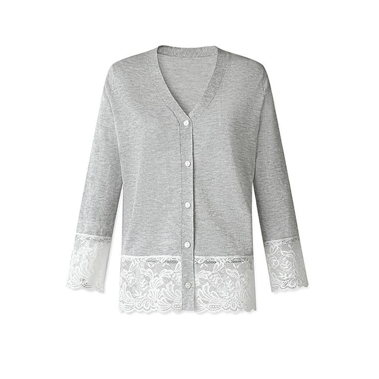 シアーレースの褒められカーディガン レースカーディガン シアーカーディガン | COCOMOMO | 詳細画像34 