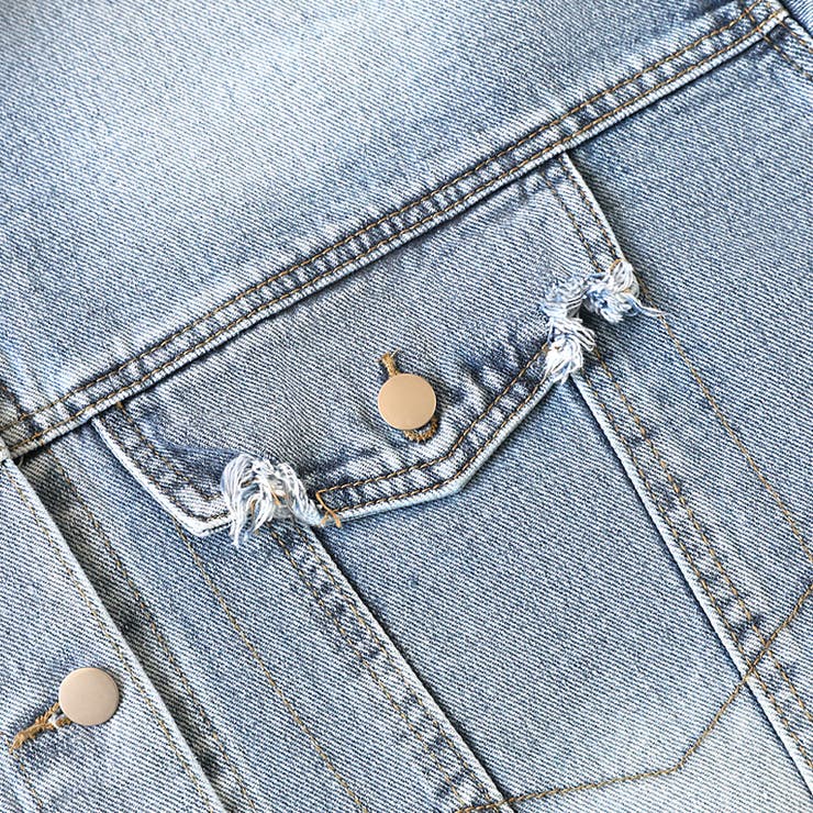 【羽織るだけで即こなれ感】デニムジャケット Gジャン オーバーサイズ | COCOMOMO | 詳細画像40 