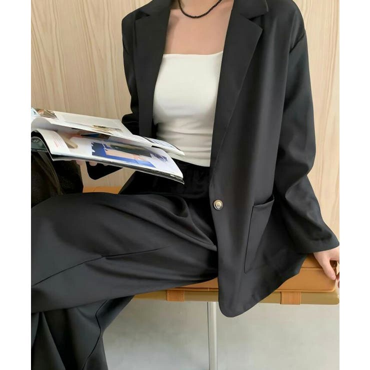 大人のこなれ感 セットアップ パンツスーツ | COCOMOMO | 詳細画像11 