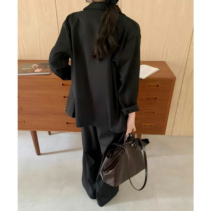 大人のこなれ感 セットアップ パンツスーツ | COCOMOMO | 詳細画像13 