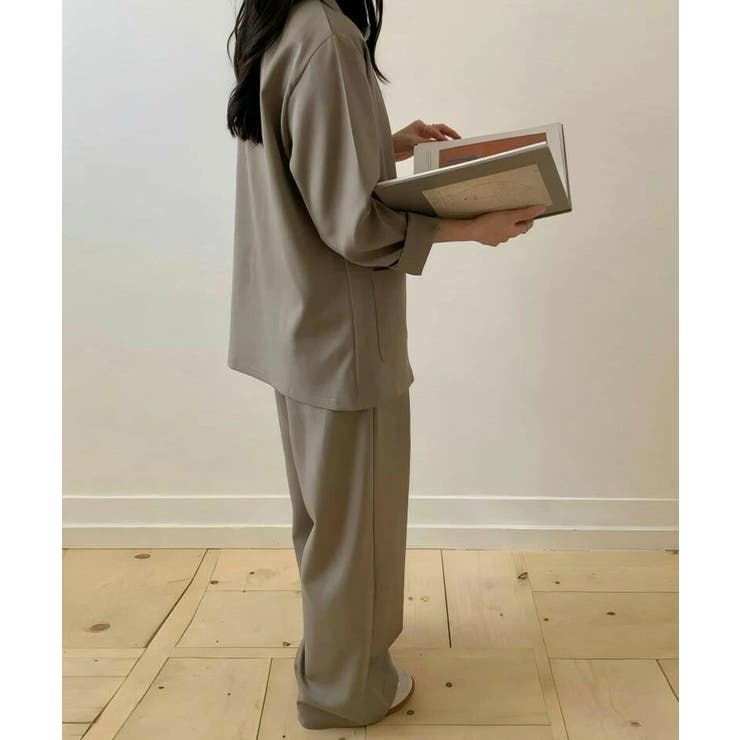 大人のこなれ感 セットアップ パンツスーツ | COCOMOMO | 詳細画像17 