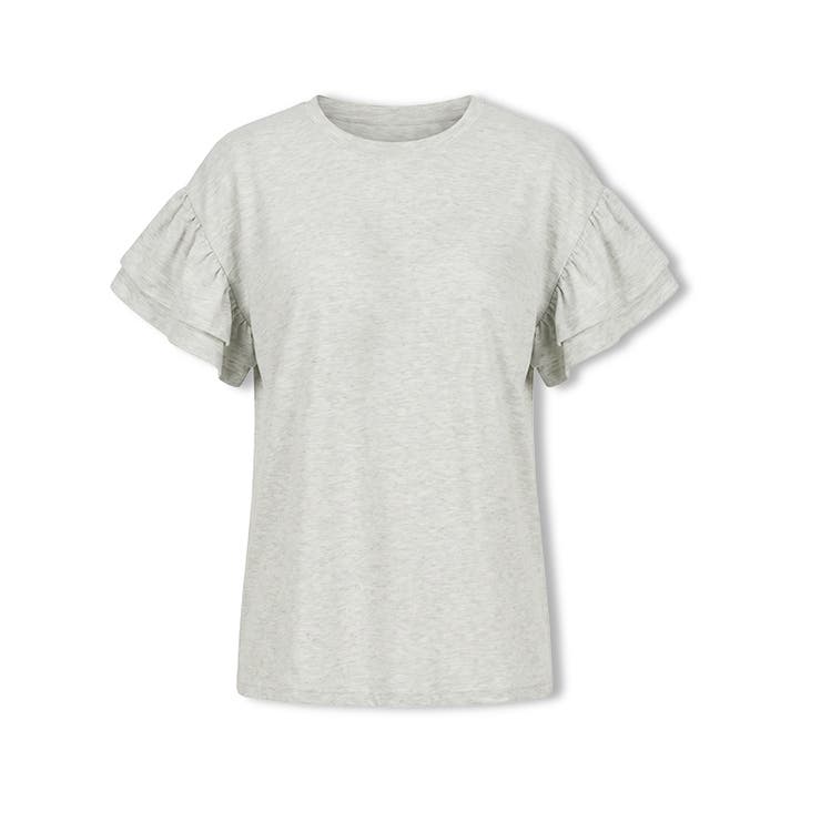 技ありフリル袖トップス Tシャツ フリルtシャツ | COCOMOMO | 詳細画像55 