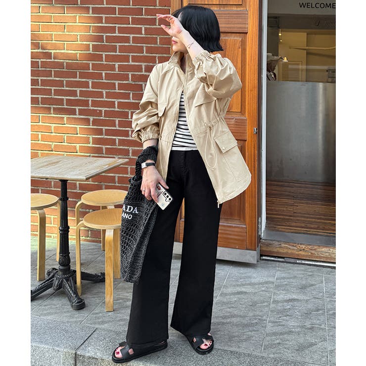 【キュッと絞って即 美シルエット】 マウンテンパーカー | COCOMOMO | 詳細画像11 