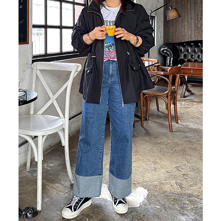 【キュッと絞って即 美シルエット】 マウンテンパーカー | COCOMOMO | 詳細画像23 