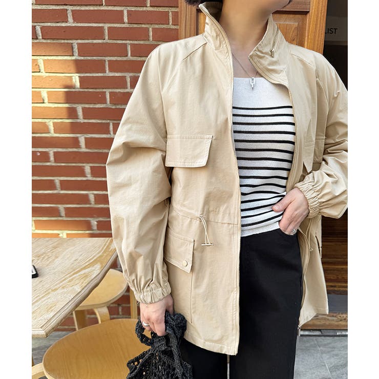 【キュッと絞って即 美シルエット】 マウンテンパーカー | COCOMOMO | 詳細画像5 